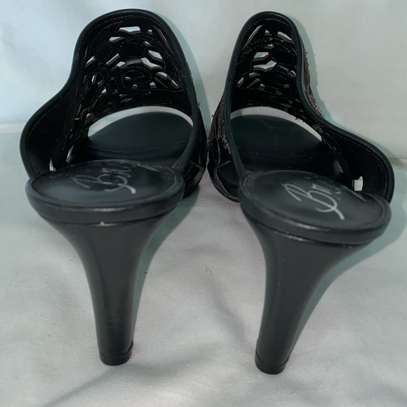 Brighton women’s heeled beaded mules size 8.5 - Picture 3 of 5